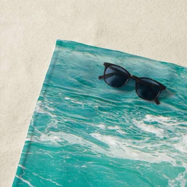 Serviette De Plage Âmes de la mer 2. (En situation)
