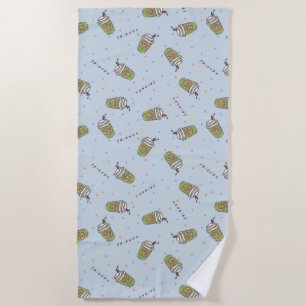 Serviette De Plage AMIS™ Polka Dot Central Perk Motif