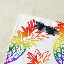 Serviette De Plage Ananas Beach Towel