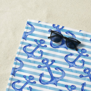 Serviette De Plage Ancres