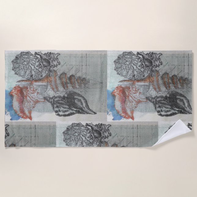 Serviette De Plage Andros (Devant)