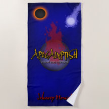 Serviette de plage apocalyptique