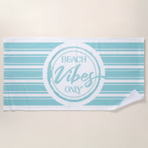 Serviette de plage Aqua Beach Vibes