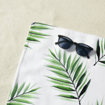 Aquarelle Motif Palm