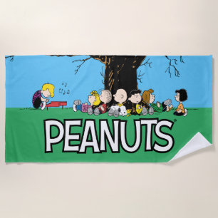 Serviette De Plage Arachides Gang Sous Un Arbre
