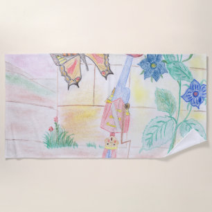 Serviette De Plage Artisanat sur mesure pour les enfants, jouet pour 