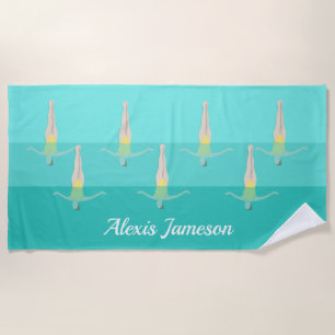 Serviette De Plage Artistic Swimming