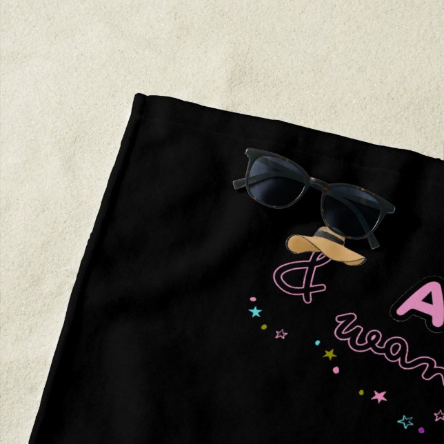 Serviette De Plage Awe et errance (En situation)