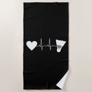 Serviette De Plage Badminton - Ball de Badminton