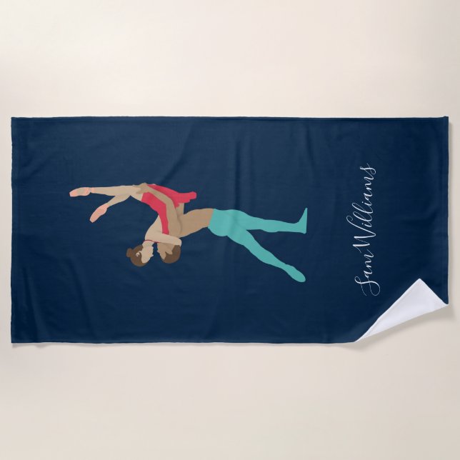 Serviette De Plage Ballet (Devant)