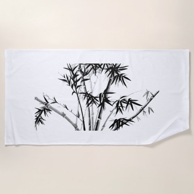 Serviette De Plage Bambou (Devant)