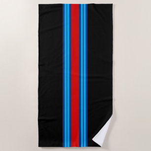 Serviette De Plage Bande de course classique