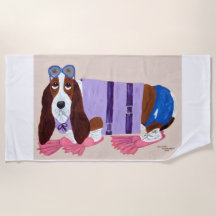 Basset Hound à nageoires