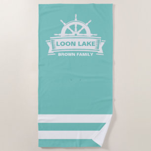 Serviette De Plage Bateau à volant Lake House
