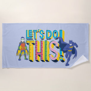Serviette De Plage Batman Faisons ceci