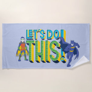 Serviette De Plage Batman Faisons ceci