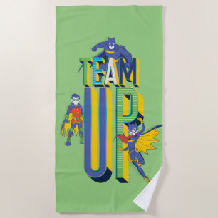Serviette De Plage Batman   Team Up
