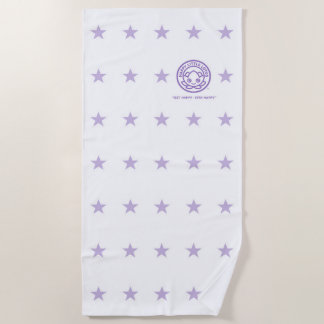 Serviette De Plage Beach Towel - Lavender - Happy Little Lotus
