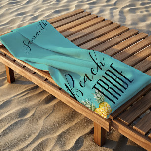 Serviette De Plage Beach Tribe Bachelorette Party Voyage de fille Wee