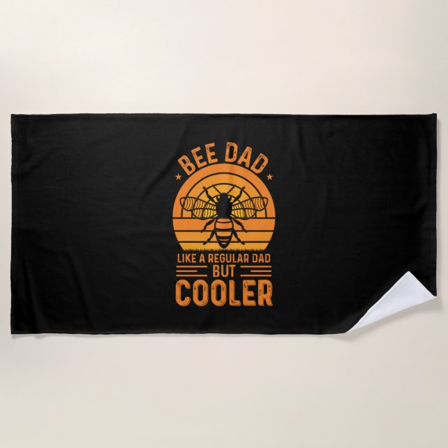 Serviette De Plage Bee Papa (Devant)