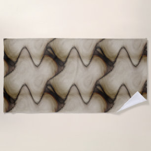 Serviette De Plage Belle abstraction laisse une impression durable