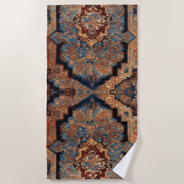 Serviette De Plage Belle collection populaire Perse vieux Motif (Devant)