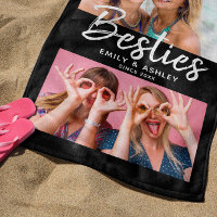 Besties Photo personnalisée BFF Friends Modern Chi