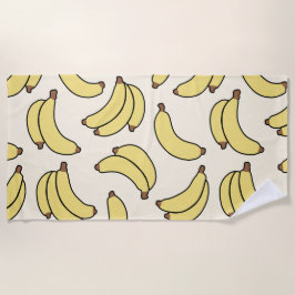 Serviette De Plage Beurre banane Parade Jaune