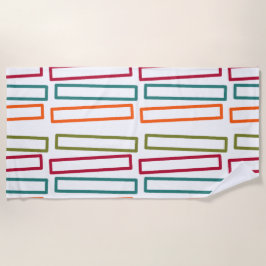 Serviette De Plage Bibliothèque