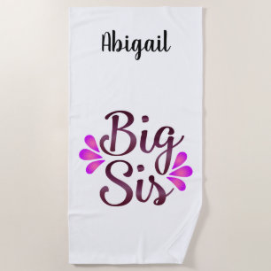 Serviette De Plage Big Sis