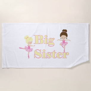 Serviette De Plage Big Soeur Ballerina