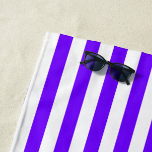 Serviette De Plage Bleu Indigo électrique