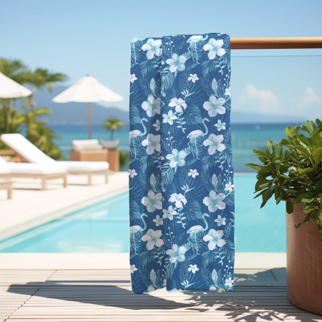 Serviette De Plage Bleu tropical (Créateur téléchargé)