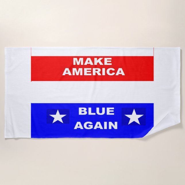 Serviette De Plage Blue Again (Devant)