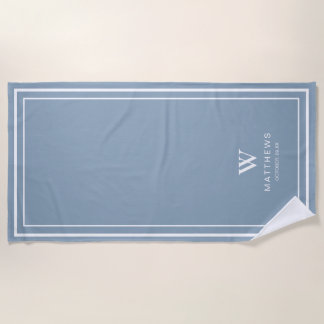 Serviette De Plage Blue Custom Beach Towel 