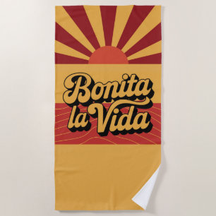 Serviette De Plage Bonita La Vida