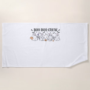 Serviette De Plage Boo Boo Crew Halloween Classic T-Shirt
