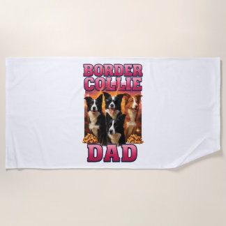 Serviette De Plage Border Collie   
