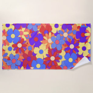 Serviette De Plage Bouquet bouillonnant