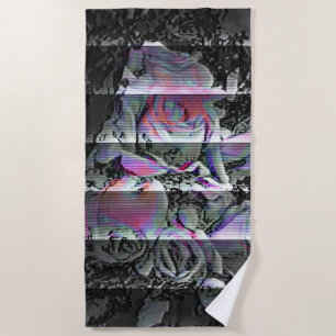 Serviette De Plage Bouquet Techno