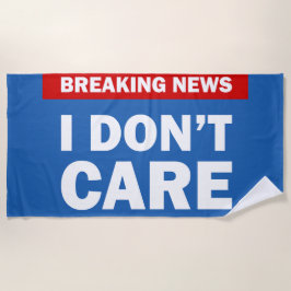 Serviette De Plage Breaking News