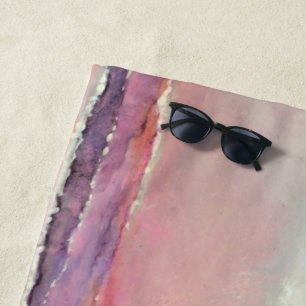 Serviette De Plage Bride Pastel Beach Sunset Beach Towel