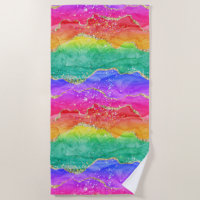 Bright Colorant arc-en-ciel Parties scintillant Go