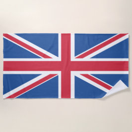 serviette de plage British Union Jack Flag
