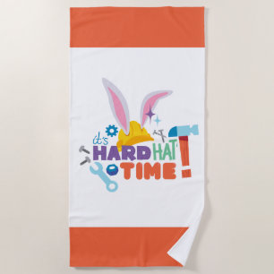 Serviette De Plage BUGS BUNNY BUILDERS™ C'est l'heure du casque