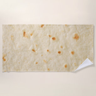 Serviette De Plage Burritos, Tortilla géante