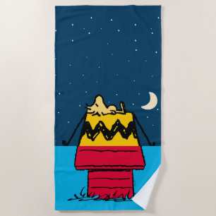 Serviette De Plage cacahuètes   Woodstock Camping Demi et Demi