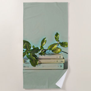Serviette De Plage Cadeau d'anniversaire du bibliothécaire