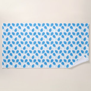 Serviette De Plage Cadeau d'anniversaire   Pieds dans le sable, boiss
