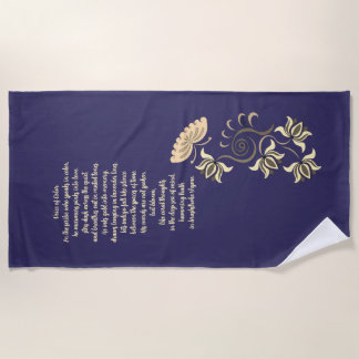 SERVIETTE DE PLAGE CADEAU D'ANNIVERSAIRE POUR MAMAN, PAPA, SOEUR, FIL